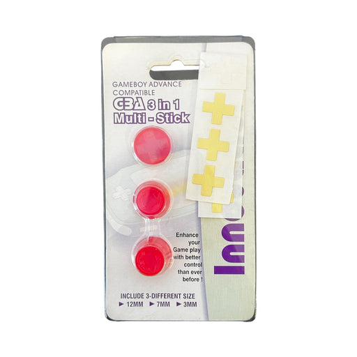 Innovation 3 in 1 Multi - Stick Knoppen voor Game Boy Advance - Roze (Nieuw)