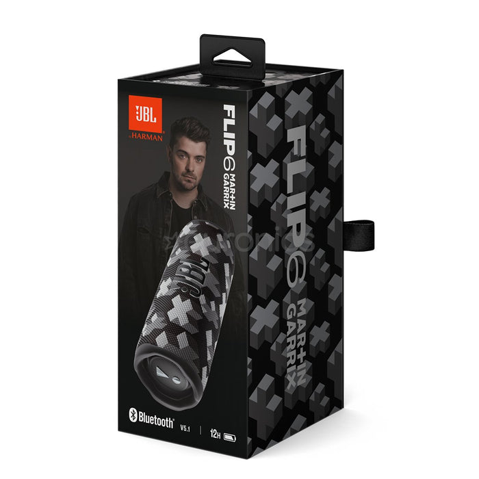 JBL Flip 6 - Portable Bluetooth Speaker - Martin Garrix Edition (Nieuw)