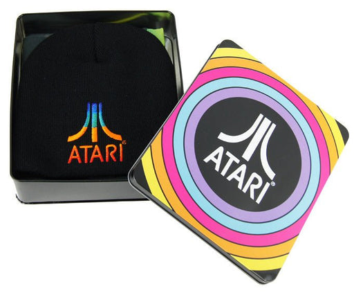 Joystick Junkies Atari Fanpakket in blik met T-Shirt + Muts - Small (Nieuw)