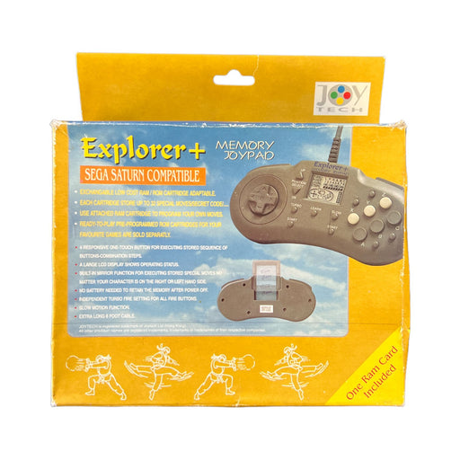 Joytech Explorer+ Memory Joypad / Controller voor Sega Saturn (Nieuw)