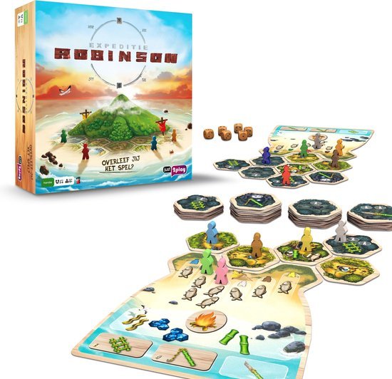 Just Games Expeditie Robinson Bordspel (Nieuw)