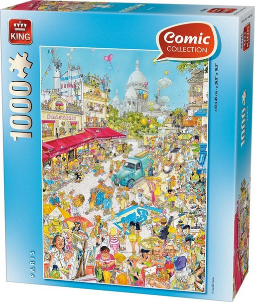 King Comic Parijs - 1000 Stukjes - Puzzel (Nieuw)