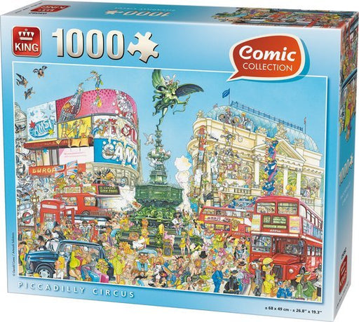 King Comic Piccadilly Circus - 1000 Stukjes - Puzzel (Nieuw)