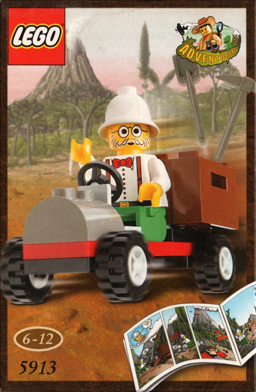 LEGO Adventurers Dr. Kilroy's Car - 5913 (Nieuw)