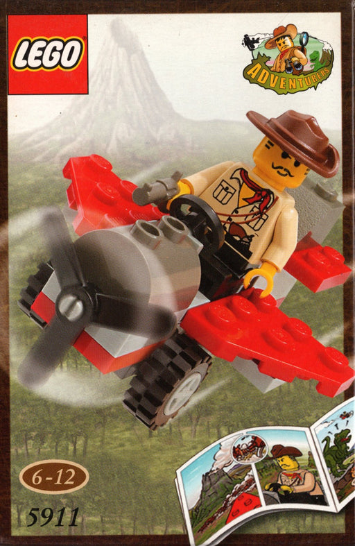 LEGO Adventurers Johnny Thunder's Plane - 5911 (Nieuw)