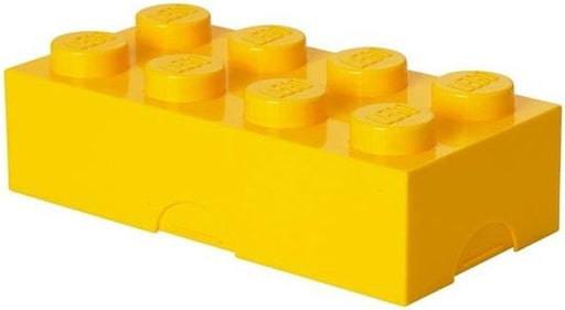 LEGO Broodtrommel 8 - Brick - Geel (Uit 2010)