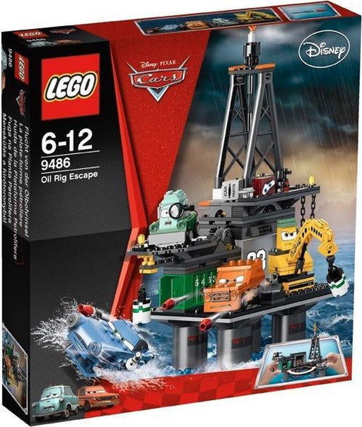 LEGO Cars 2 Boorplatform Ontsnapping - 9486 (Nieuw in beschadigde verpakking)