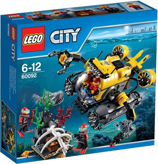 LEGO City Diepzee Duikboot - 60092 (Nieuw)