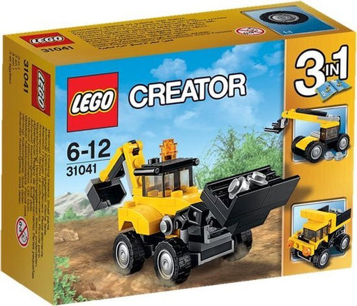 LEGO Creator Bouwvoertuigen - 31041 (Nieuw)