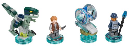 LEGO Dimensions 71205 Team Pack (Owen Grady + Velociraptor, ACU Trooper + Gyrosphere)