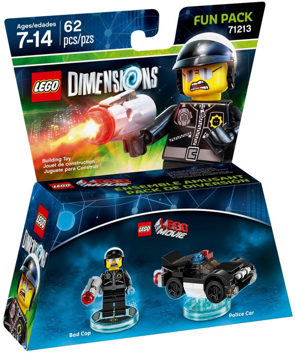 LEGO Dimensions 71213 Fun Pack (Bad Cop + Police Car) (Nieuw)