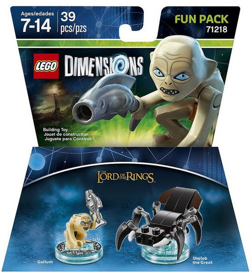 LEGO Dimensions 71218 Fun Pack (Gollum + Shelob the Great) (Nieuw)