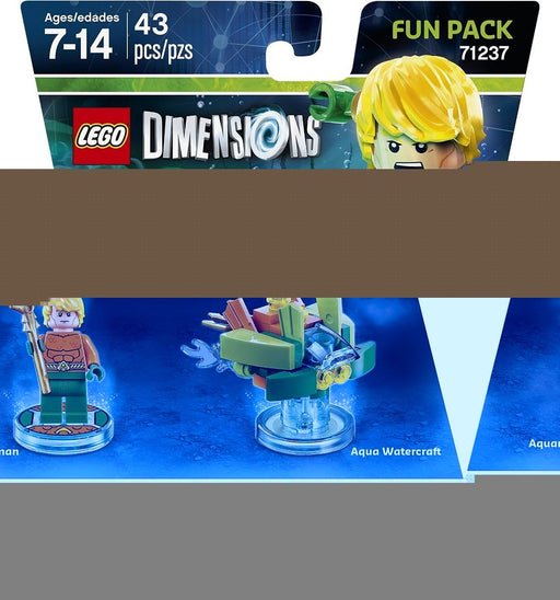 LEGO Dimensions 71237 Fun Pack (Aquaman + Aqua Watercraft) (Nieuw in geopende verpakking)