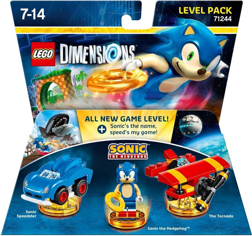 LEGO Dimensions 71244 Level Pack (Sonic the Hedgehog + Sonic Speedster + The Tornado) (Nieuw)