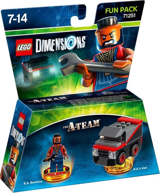 LEGO Dimensions 71251 Fun Pack (B.A. Baracus + B.A.'s Van) (Nieuw)