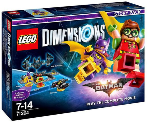 LEGO Dimensions 71264 Story Pack (Batgirl, Robin + Batwing, Bat - Computer) (Nieuw)