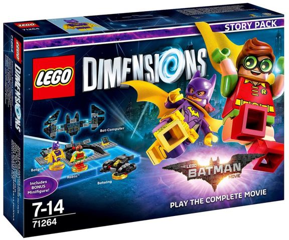 LEGO Dimensions 71264 Story Pack (Batgirl, Robin + Batwing, Bat - Computer) (Nieuw)