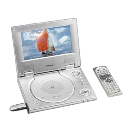 Lenco DVP - 74 Portable DVD Speler - Zilver (Nieuw)