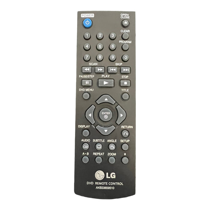 LG AKB33659510 DVD Remote / Afstandsbediening