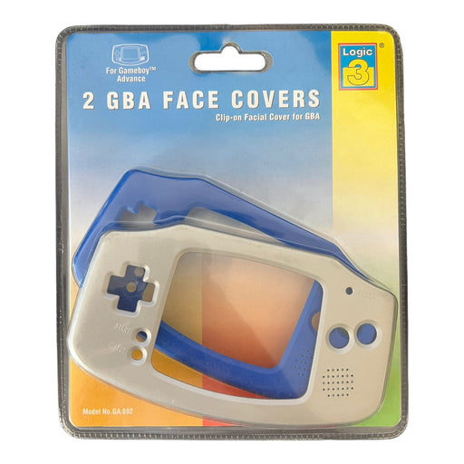 Logic3 2x GBA / Game Boy Advance Face Covers (Nieuw)