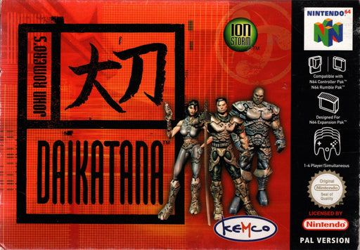 N64 Daikatana (In doos)