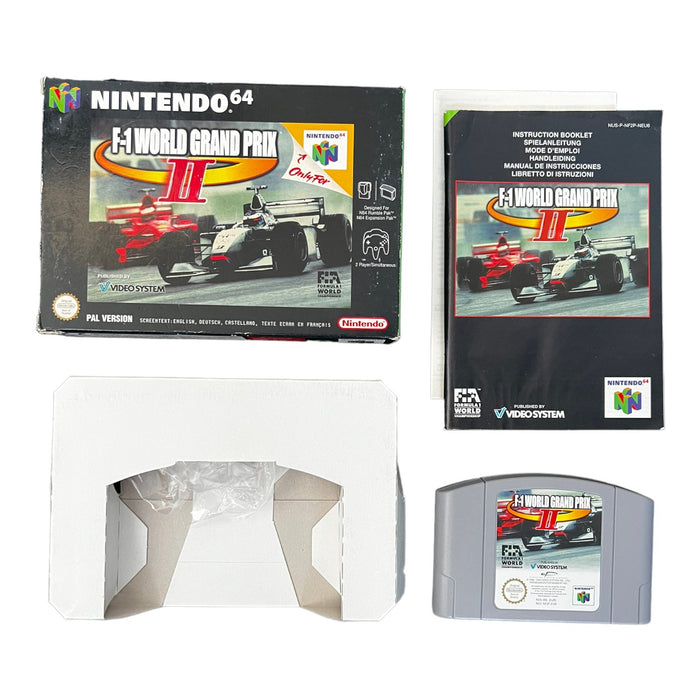 N64 F - 1 World Grand Prix 2 (In doos)