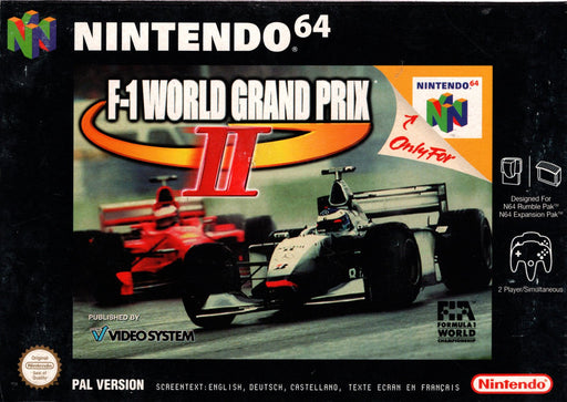 N64 F - 1 World Grand Prix 2 (In doos)