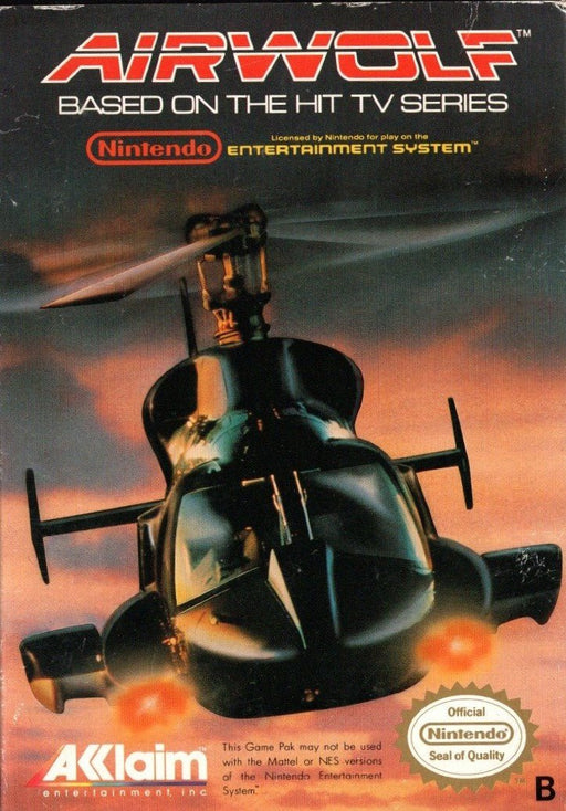 NES Airwolf (In doos)