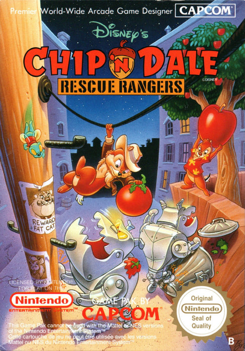 NES Chip 'n Dale Rescue Rangers (In doos)