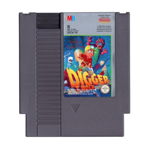 NES Digger T. Rock - Legend of the Lost City (Losse Cassette)