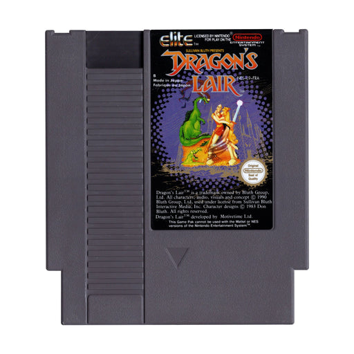 NES Dragon's Lair (Losse Cassette)