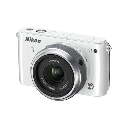 Nikon 1 S1 Systeemcamera - Wit + 11 - 27.5mm Lens - Wit