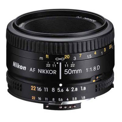 Nikon 50mm F1.8D AF Lens