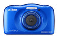 Nikon Coolpix S32 Waterdichte Digitale Compact Camera - Blauw (In doos)