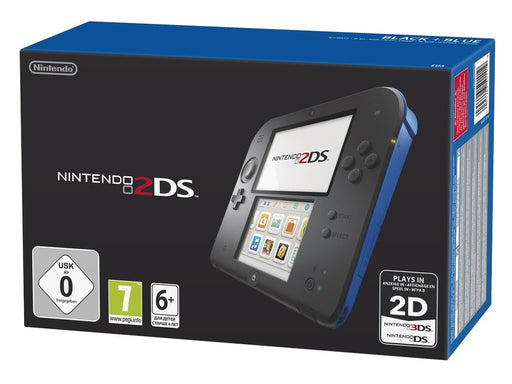 Nintendo 2DS Console - Blauw/Zwart (Nieuw in gesealde doos)