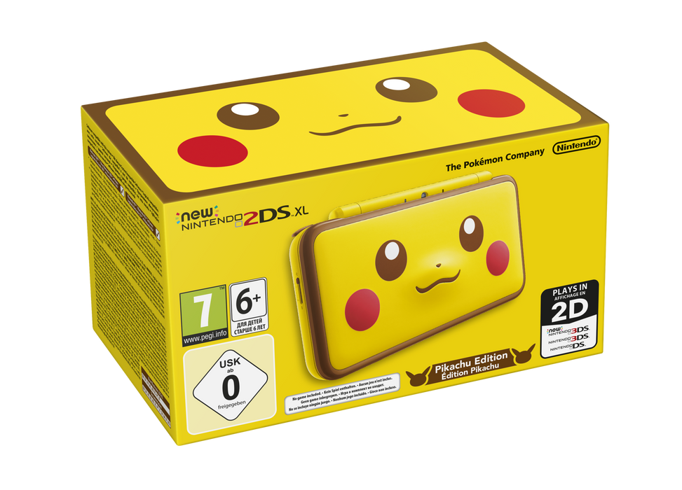 New 2DS XL Console - Pokemon Pikachu Edition (Nieuw)