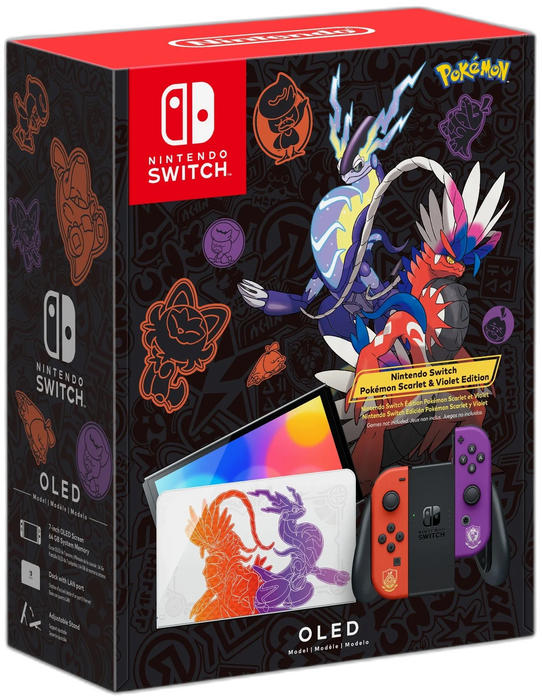 Switch OLED Console - Pokémon Scarlet & Violet Edition