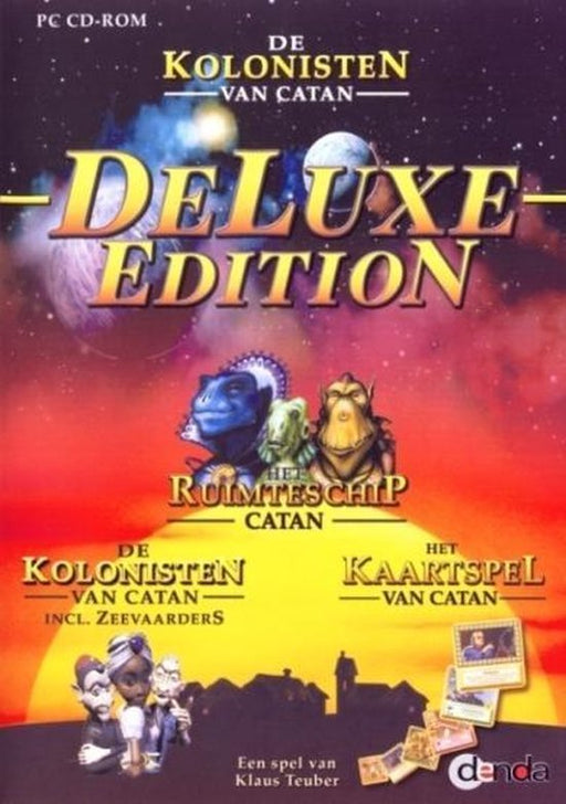 PC De Kolonisten van Catan: DeLuxe Edition (Geseald)