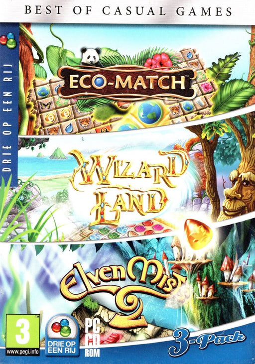 PC Eco - Match + Wizard Land + Elven Mists 3 - pack (Geseald)