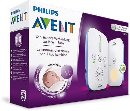 Philips Avent SCD501 - Babyfoon met DECT - verbinding (In doos)