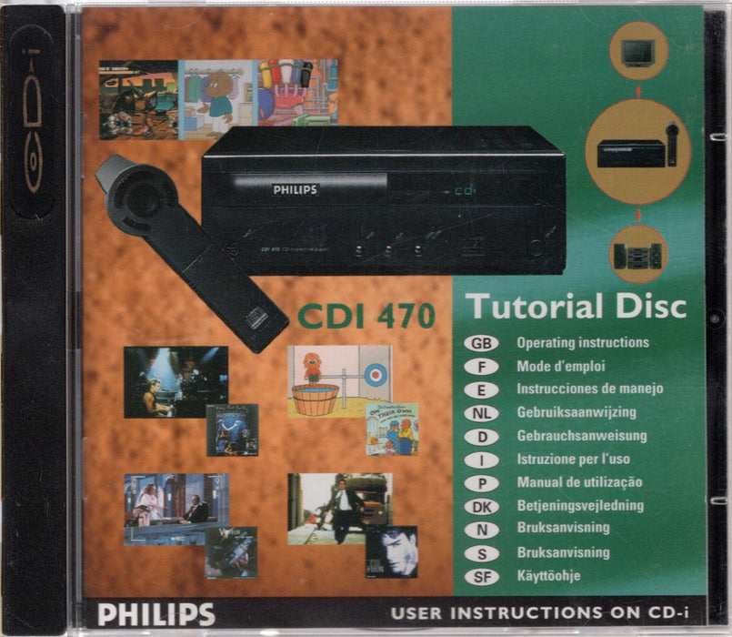 Philips CD - i / CDi CDi 470 Tutorial Disc