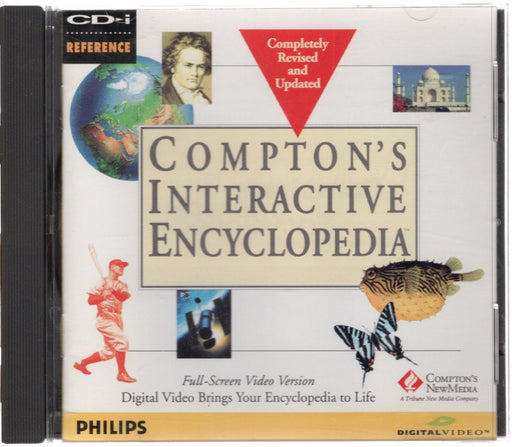 Philips CD - i / CDi Compton's Interactive Encyclopedia - Revised and Updated Version