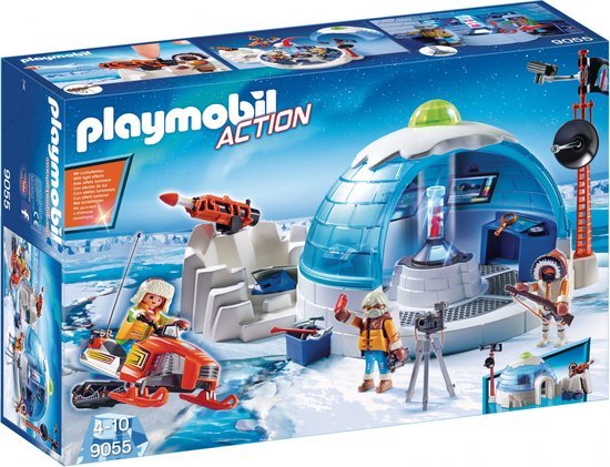 Playmobil Action Hoofdkwartier Poolexpeditie - 9055 (Nieuw)