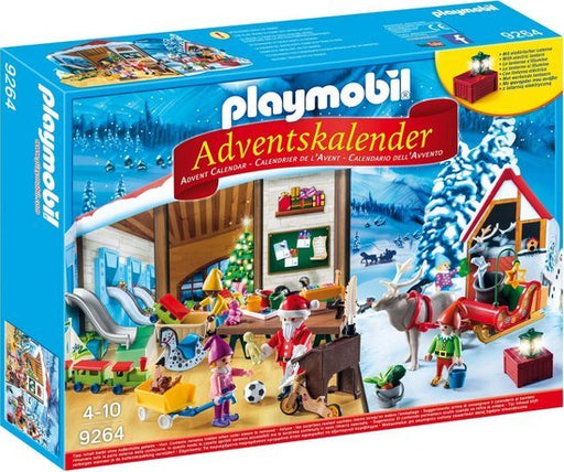 Playmobil Adventskalender Kerstatelier met elfen - 9264 (Nieuw)