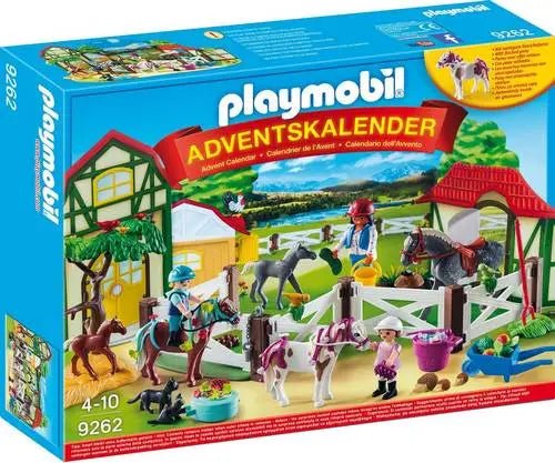 Playmobil Adventskalender Paardrijclub – 9262 (Nieuw)