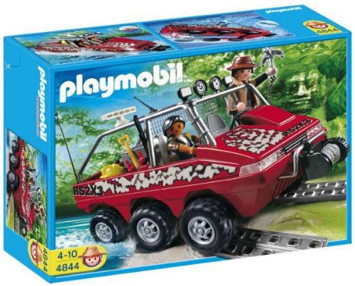 Playmobil Amfibievoertuig van de Schattenjagers – 4844 (Nieuw)