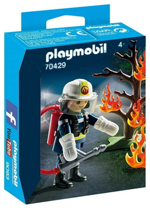 Playmobil Brandweerman Minifigure - 70429 (Nieuw)