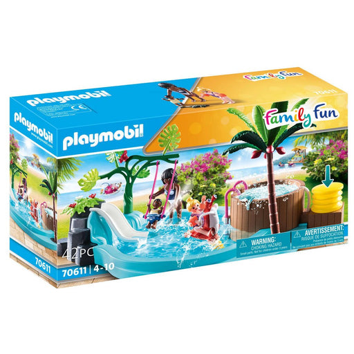 Playmobil Family Fun Kinderzwembad met Whirlpool - 70611 (Nieuw)