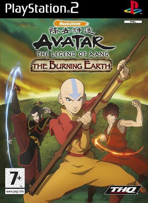 Playstation 2 Avatar: The Legend of Aang - The Burning Earth