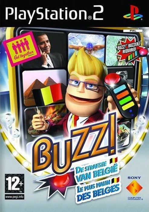 Playstation 2 Buzz! De Strafste van Belgie